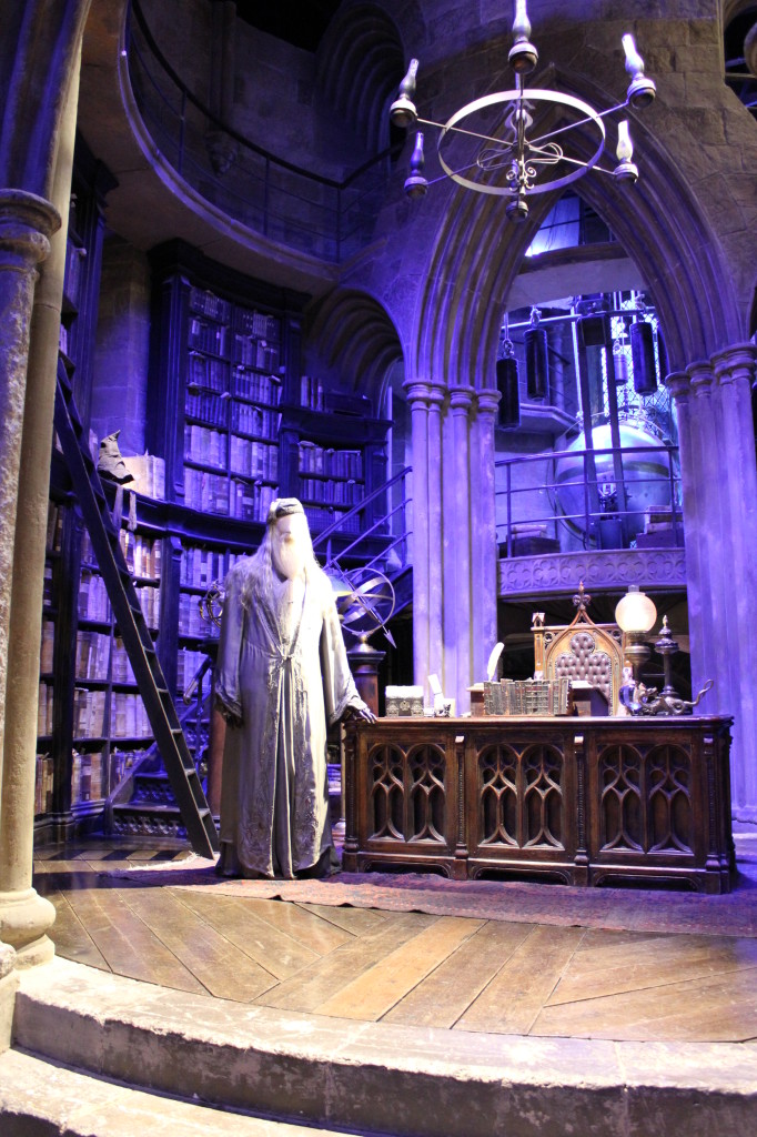 Dumbledore's Office hp studio tour