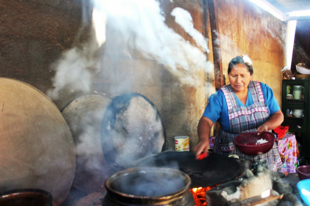 Guatemalan cooking class vegetarian pepian