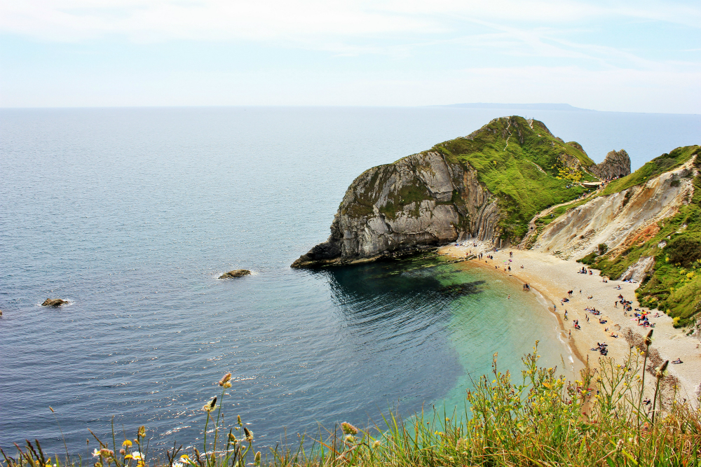 The Coastal Path from Lulworth Cove to Durdle Door