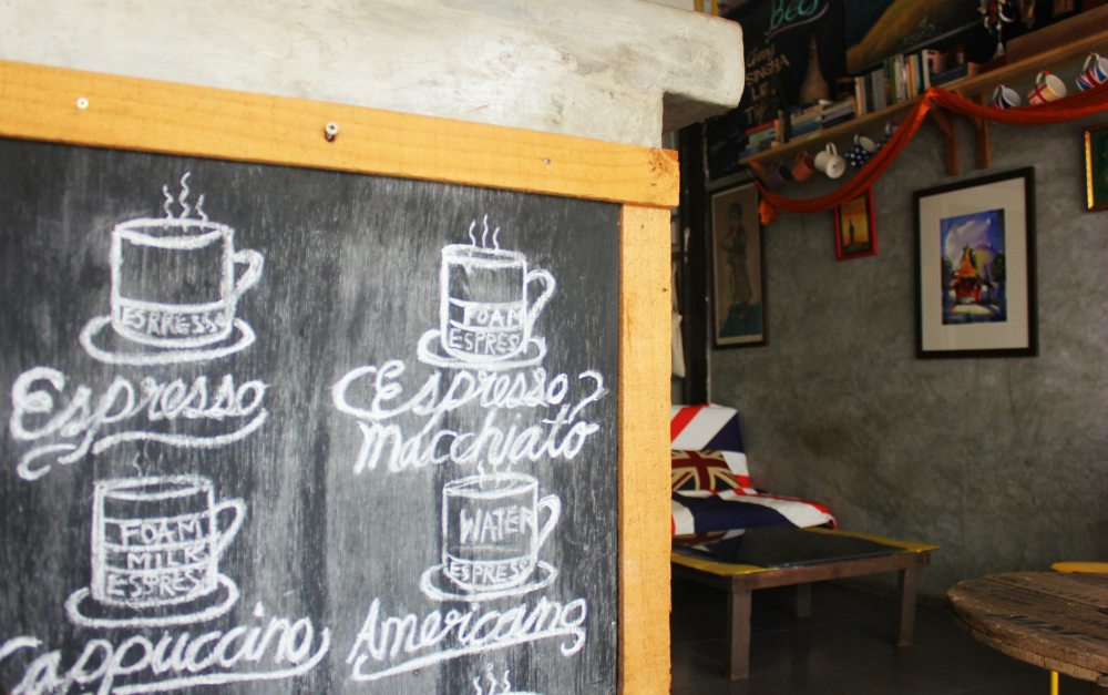 Antique cafe on koh samet thailand - charlie on travel
