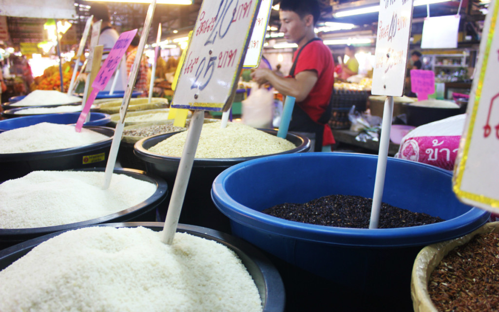 Rice in Thailand's markets