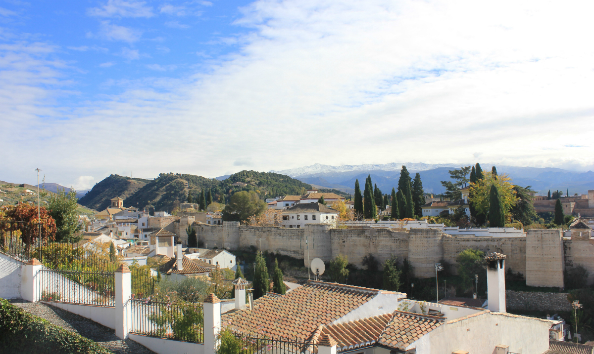 View from San Cristobal Granada Spain - Charlie on Travel