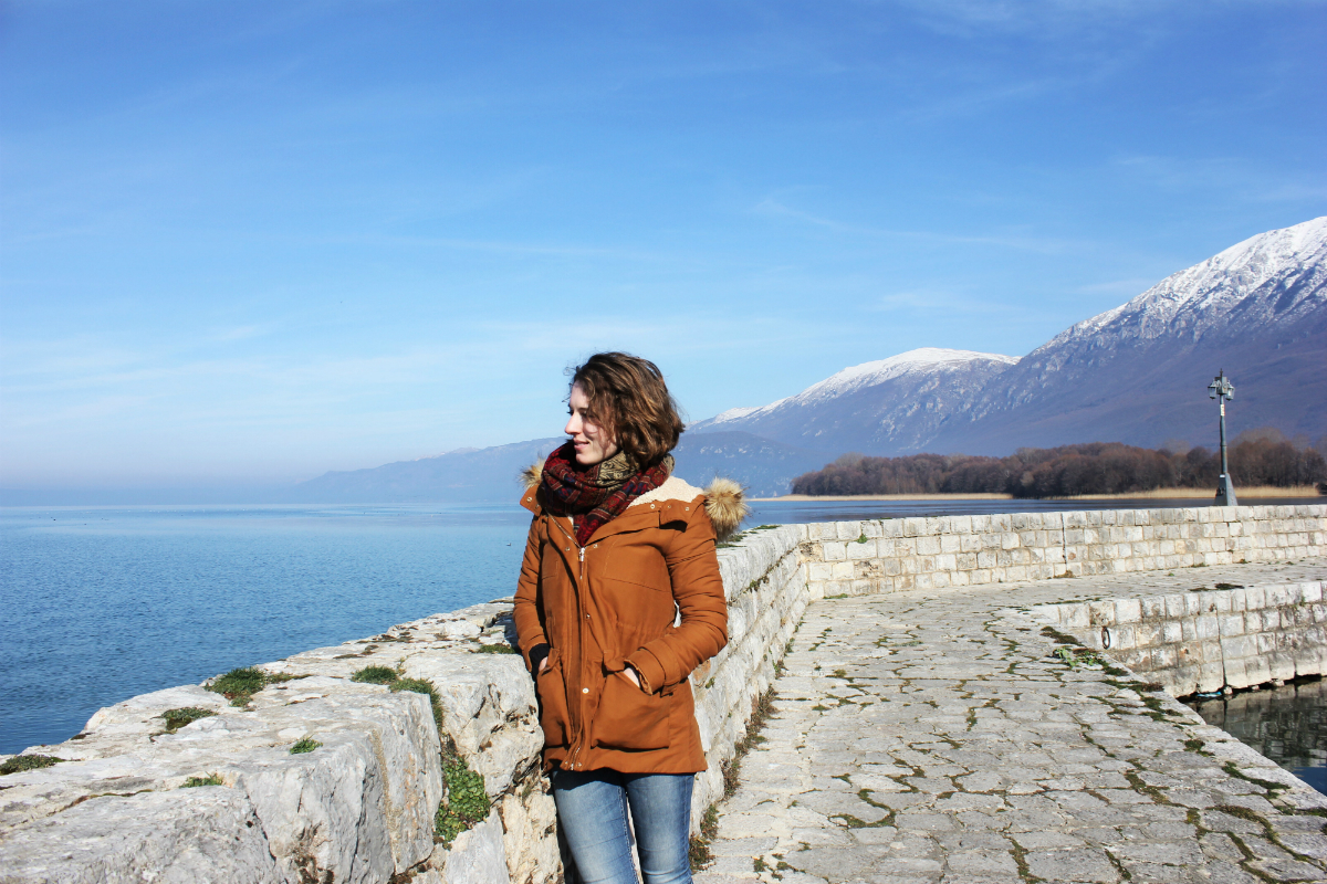 Charlie at St Naum Monastery Lake Ohrid Macedonia - Charlie on Travel small
