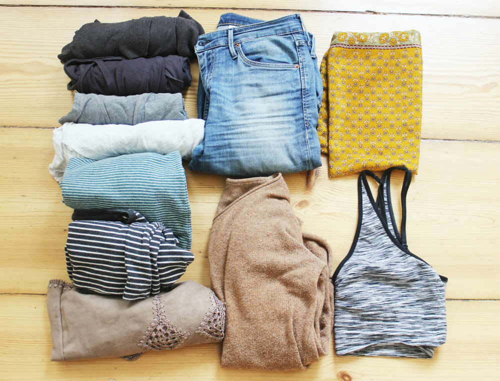 Travel Clothes from Charlie on Travel's Eco-Friendly Travel Packing List