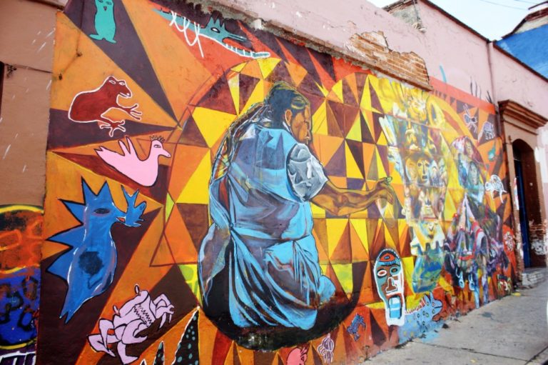 Oaxaca Mexico street art