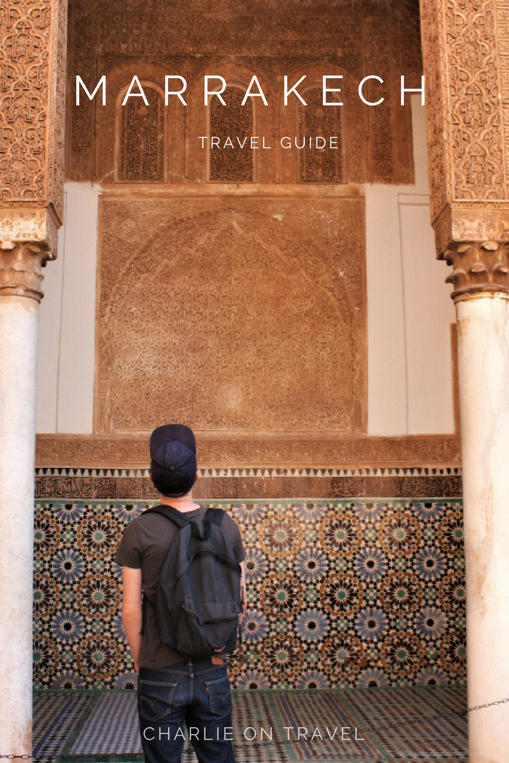 Marrakech Weekend Travel Guide Pinterest