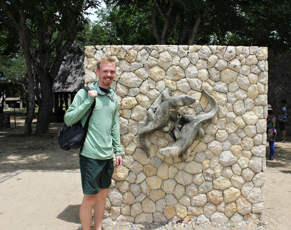 Komodo Island National Park entrance