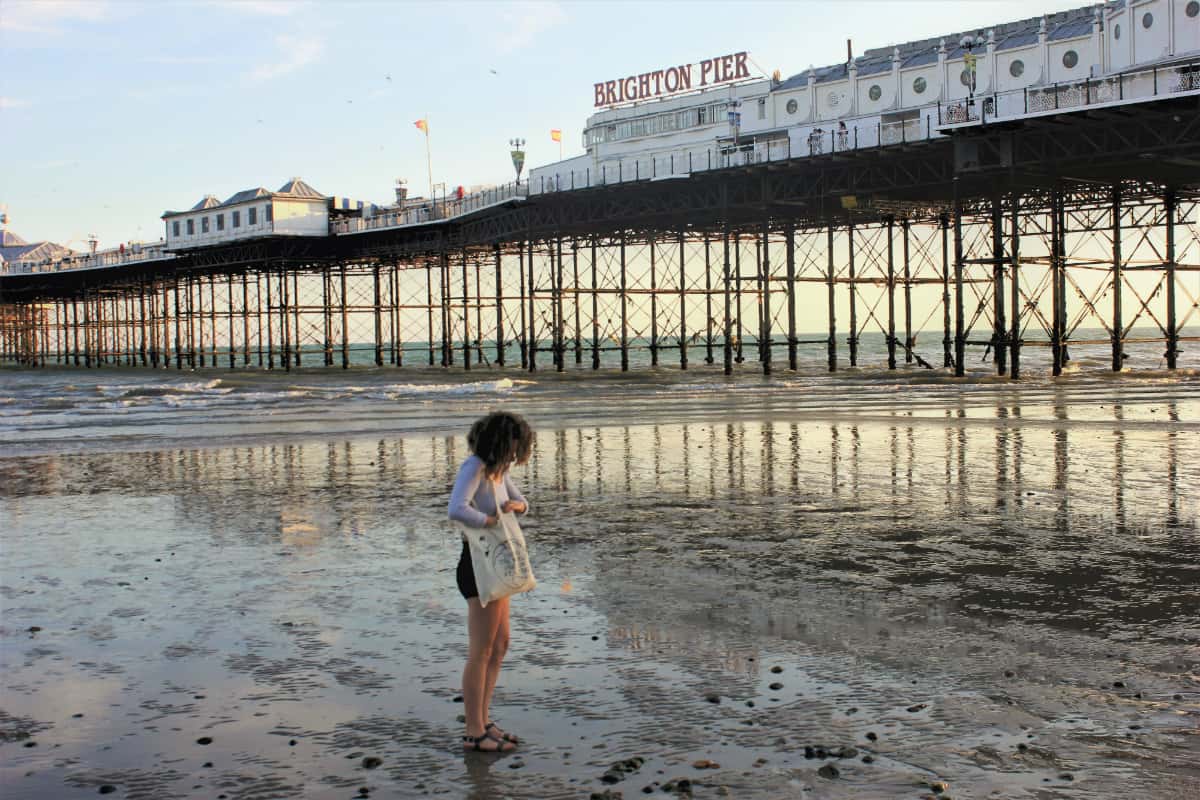 Charlie on Brighton beach - Things to Do in Brighton - Charlie on Travel