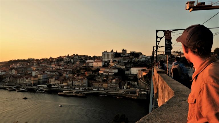 Weekend in Porto, Riberia sunset
