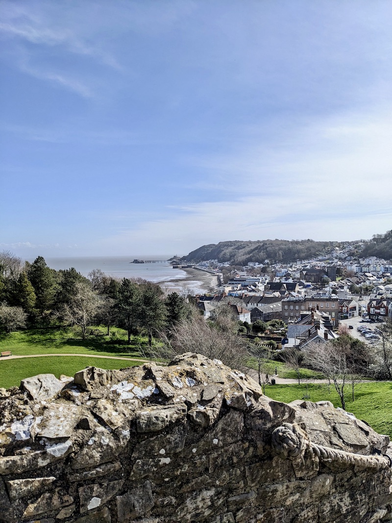 A Weekend in Mumbles - Castle Views