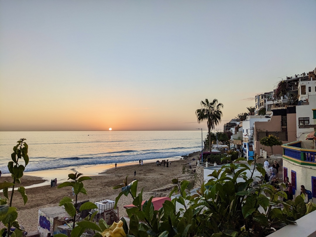 Taghazout Morocco Sunset