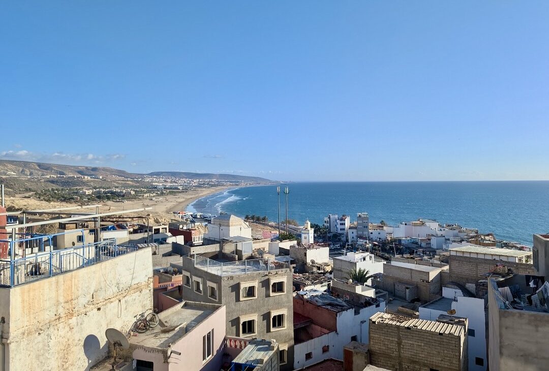 Taghazout Morocco View from SunDesk