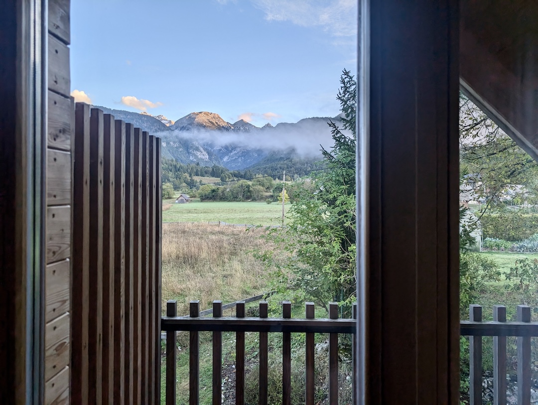 Juliana Trail Stage 6 Lake Bohinj Hotel Majerca Slovenia
