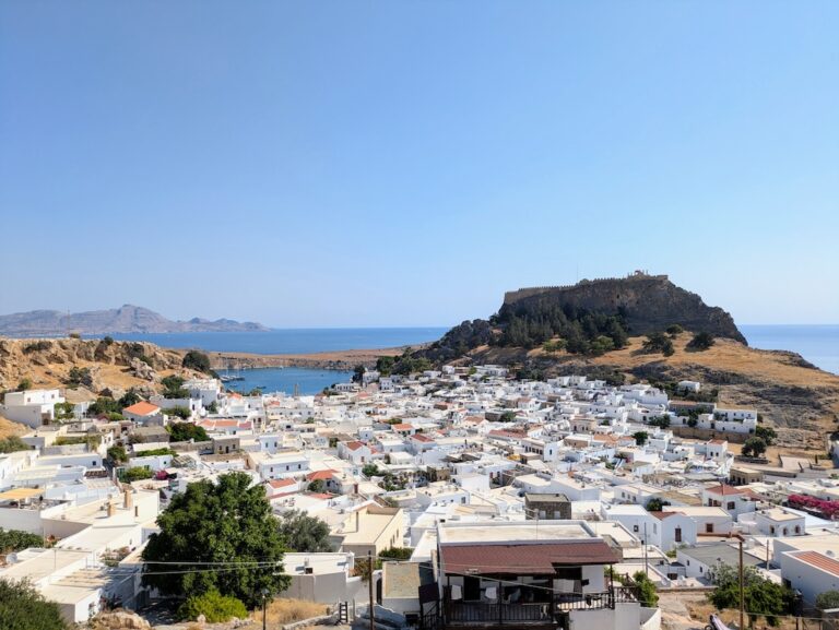 Lindos Rhodes landscape village