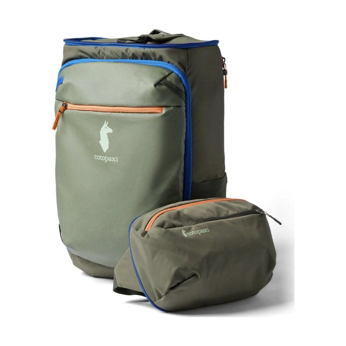 Cotopaxi Allpa 50L with the removable sling bag detached